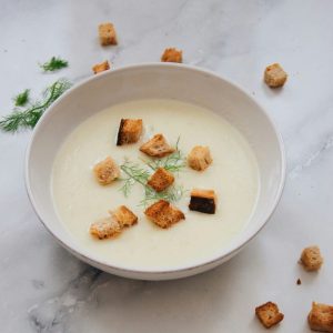 Roasted Cauliflower Soup
